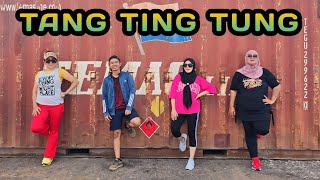 TANG TING TUNG  REMIX  TIKTOK VIRAL  KREASI  CHOREO ZIN HENDRIK [upl. by Gabbi]