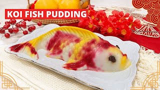 Resep Koi pudding CNY [upl. by Kcirdled997]