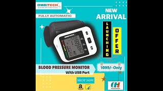 Unboxing of AmbiTech Fully Automatic Blood Pressure Monitor New Model With USB Port [upl. by Brod589]