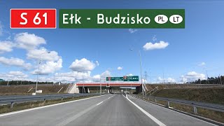 S61 Ełk  Budzisko PLLT Via Baltica [upl. by Australia]