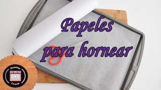 Tipos de papel para hornear  Baking tip 2 [upl. by Marilee]