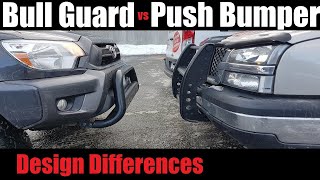 Push Bumper vs Bull Guard  AnthonyJ350 [upl. by Pate]