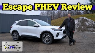 2024 Ford Escape Plug in Hybrid PHEV Review [upl. by Zingale224]