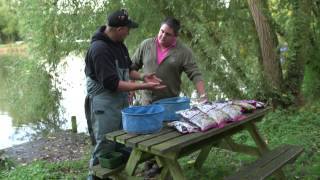 Pêche de brèmes à Viaduct Fishery par Darren Cox et Ian Didcote avec Garbolino et BaitTech [upl. by Ellebasi890]