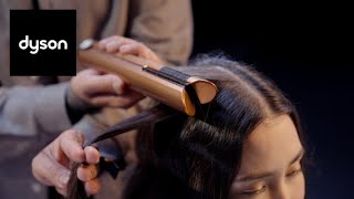 How to create Swaves with the Dyson Corrale™ hair straightener  Styling Simplified [upl. by Samau676]