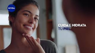 NIVEA  GelCrema Facial NIVEA Agua de Rosas y Ácido Hyalurónico [upl. by Ause]