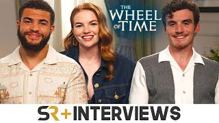 The Wheel of Times Mat Elayne amp Perrin Actors On The Rich World Of Season 2 [upl. by Akimas]