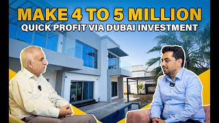 Villa Construction Dubai  Make 5 Million AED Profit  Best Investment [upl. by Luigino]