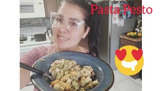 Pasta Pesto con pollo y bacon [upl. by Pippo]