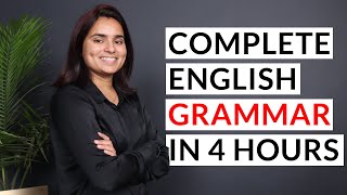 Complete English Grammar  Full Course in 4 hours  2024 [upl. by Haze61]