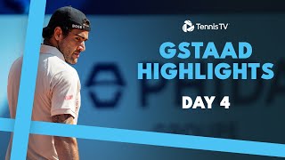 AugerAliassime Takes On Hanfmann Berrettini vs Galan amp More  Gstaad 2024 Highlights Day 4 [upl. by Rubel]