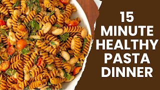 Creamy Balsamic Pasta 15 Minute Dinner [upl. by Bez]