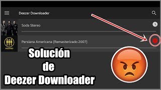 SOLUCIÓN al signo rojo de Deezer Downloader 2017  OznerTech [upl. by Odlopoel]