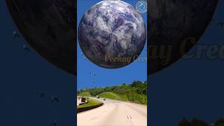 Planet vfx Shots  Planet 3D Video 🌍 short youtubeshorts planet [upl. by Akinoj]