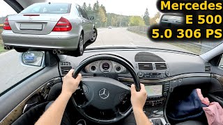 2003 Mercedes E 500 4MATIC 306 PS  Review amp POV Test Drive  For Sale amp Export [upl. by Assiled344]