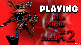 ATTEMPTING TO BEAT NIGHT 6 IN FNAF 2 AND PLAYING FNAF 3 900 SUB GRIND [upl. by Nilkcaj]