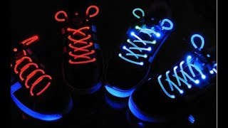 COMO HACER ZAPATILLAS LED  PASADORES LUMINOSOS [upl. by Giustino]