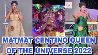 CROWN KEEPER QUEEN OF THE UNIVERSE 2022 IS MATMAT CENTINO FULL PERFORMANCE [upl. by Nomla989]