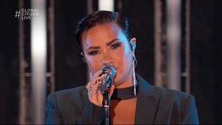 Demi Lovato  quotAnyonequot Live Performance in LA  Global Citizen Live 2021 [upl. by Ellenwahs693]