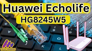 Huawei Echolife HG8245W5  Huawei ONU Review amp configuration in Hindi [upl. by Tdnarb]