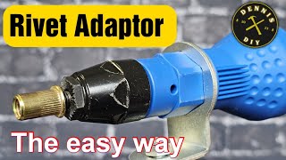 Best Rivnut Tool  Fast Installation  How to mount a Rivet Nut With a Drill [upl. by Rakabuba]