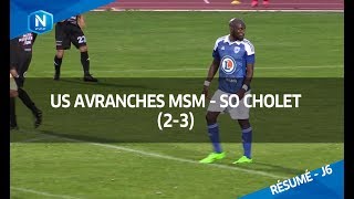 J6  US Avranches MSM  SO Cholet 23 le résumé [upl. by Norene]