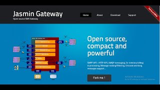 Jasmin SMPP Sms Gateway Web Interface  Install Now [upl. by Echo901]