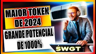 SWGT  NOVO TOKEN COM GRANDE POTENCIAL QUE VAI LISTAR EM TOPS EXCHANGES E JÁ ESTÁ EM PREVENDA [upl. by Llerod]