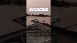 11 MW Solar Power Plant at Bhilwara 🔥🔥 solar solarsystem solarplant greenenergy [upl. by Seroka812]