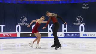 2021 WC FP  Anastasia Mishina amp Aleksandr Galliamov RUS [upl. by Layol]