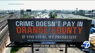 New SoCal billboard campaign aims to keep criminals away from OC [upl. by Denice]