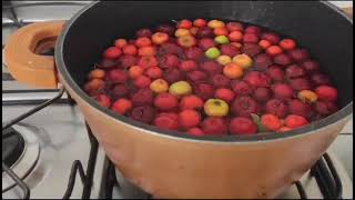 JUGO DE CEREZA 🍒🇩🇴 DOMINICANO COMO PREPARA Crismerycrochet jugos bebidas [upl. by Koffler]