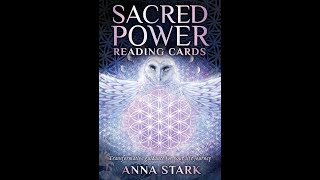 Anna Stark Author  Unboxing the Sacred Power Reading Cards by Rockpool Publishing [upl. by Lose]