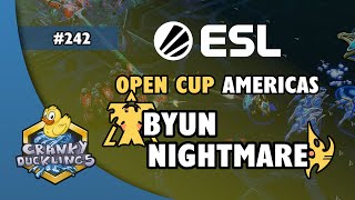 ByuN vs NightMare  TvP  ESL Open Cup 242 Americas  Weekly StarCraft 2 Tournament [upl. by Ielerol]