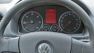 Service light reset VW Caddy in 4 steps [upl. by Senior465]