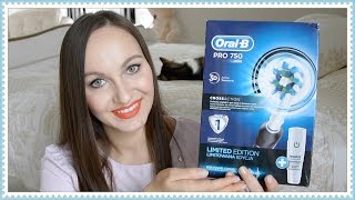 RECENZJA BRAUN ORALB PRO750 Łatwe i szybkie oczyszczanie zębów [upl. by Blancha376]