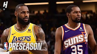 Phoenix Suns vs Los Angeles Lakers  Full Game Highlights  2023 NBA Preseason [upl. by Sherrill]