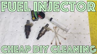 3 FUEL INJECTOR CLEANING How to DIY fuel injector service for almost no money [upl. by Nonnaer275]