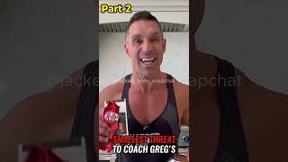 Coach Greg Might Be Done For Part 2 shorts bodybuilding coachgreg [upl. by Anivol]