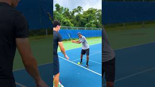 Forehand Topspin Tips tennis tennistips tennisdoctor [upl. by Ynnavoj]