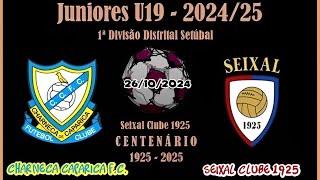 Charneca Caparica FC  3 vs 1  Seixal C 1925  1ª Div Dist Setúbal U19  26102024  2425 G0607 [upl. by Geiger938]