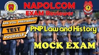 NAPOLCOM Exam Reviewer  PNP Law and History  Mock Exam napolcomreviewer [upl. by Fowle]