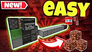 Minecraft 121  Easy ANCIENT DEBRIS Tunnel Bore  Tutorial BedrockMCPEXboxPCPs4 [upl. by Fleda548]