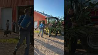 Today on the farm farmers social farmlife farming corn [upl. by Emolas]