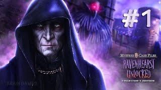 Mystery Case Files 13 Ravenhearst Unlocked Walkthrough  Part 1 [upl. by Pembroke]