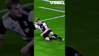 De Ligt vs Atletico Madrid 🥶🤫 juventus deligt ronaldo football CREDIT LixueEdits [upl. by Cohbert]