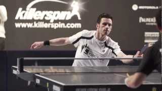 2012 Killerspin Chicago International Table Tennis Festival  Slow Motion Studies  Joao Monteiro [upl. by Aube]