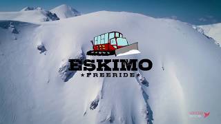 End of march with eskimo freeride snowcat skiing Macedonia 2019 [upl. by Elac268]