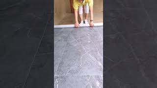 How to renovate and refresh your floor with newgeneration selfadhesive PVC tiles part20 homedecor [upl. by Acimad]