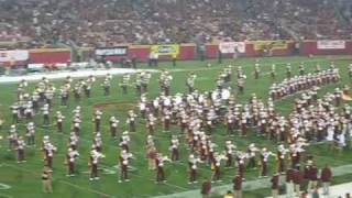 USC Trojan Marching Band  quotKnights of Cydoniaquot quotWont Get Fooled Againquot and quotTuskquot Halftime Show [upl. by Lari627]